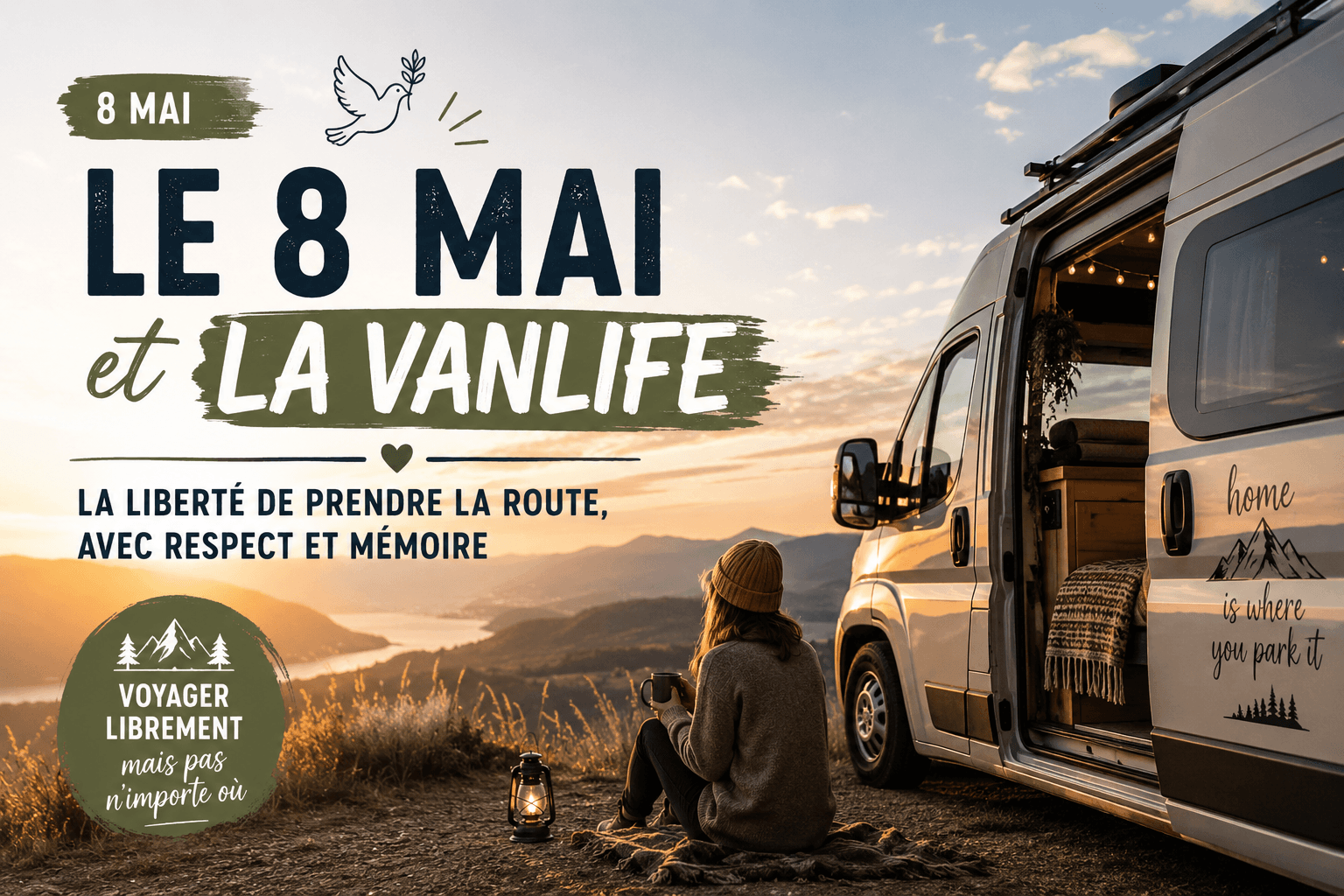 Le 8 mai et la vanlife : pourquoi prendre la route est aussi une forme de liberté