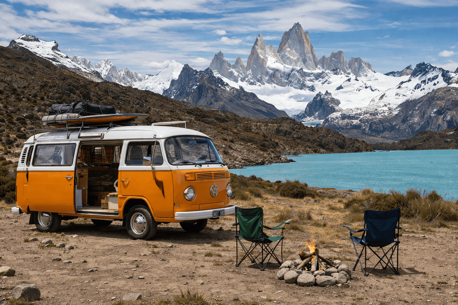 Vanlife en Argentine : Patagonie, Andes et routes mythiques au bout du monde