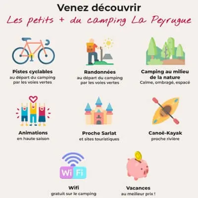 Camping La Peyrugue — Camping vanlife à Le Bugue, Nouvelle-Aquitaine