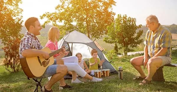Camping Les Jardins de la Dour — Camping vanlife à Dax, Nouvelle-Aquitaine