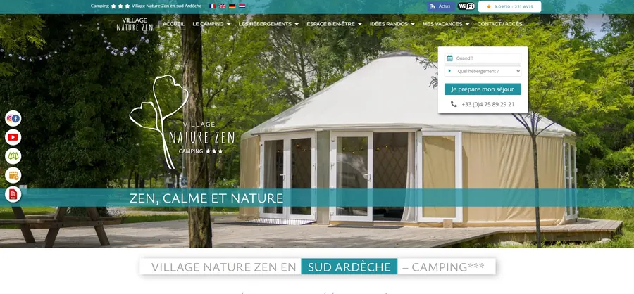 Village Nature Zen — Camping vanlife à Montagnac, Occitanie