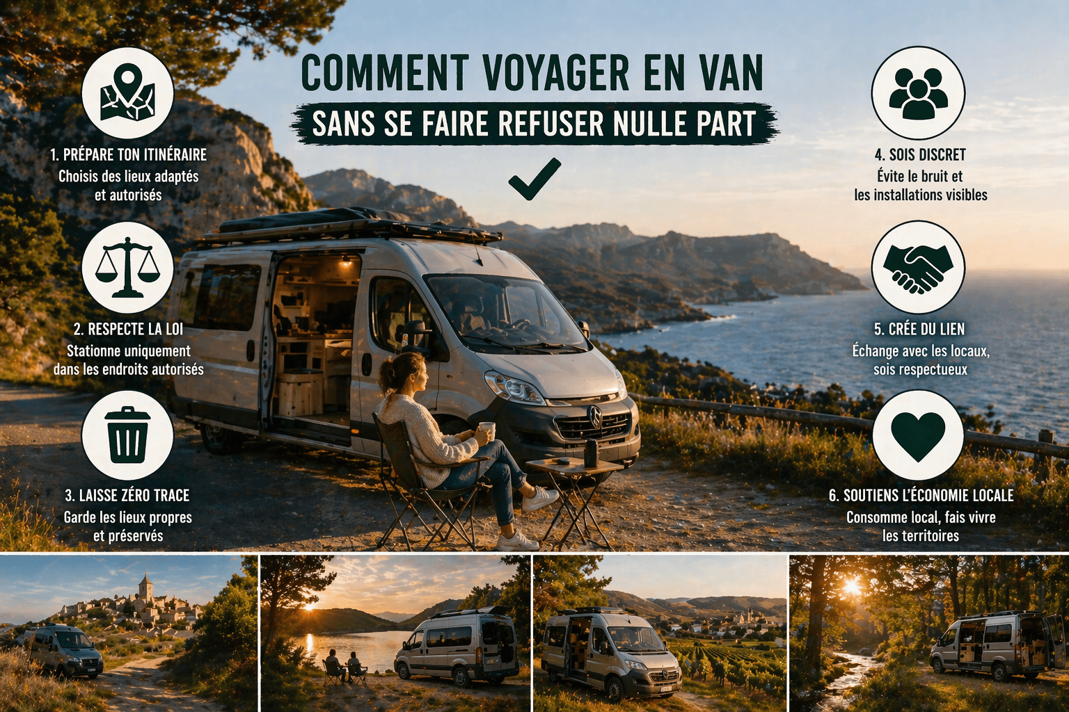 Comment voyager en van sans se faire refuser nulle part (guide 2026)